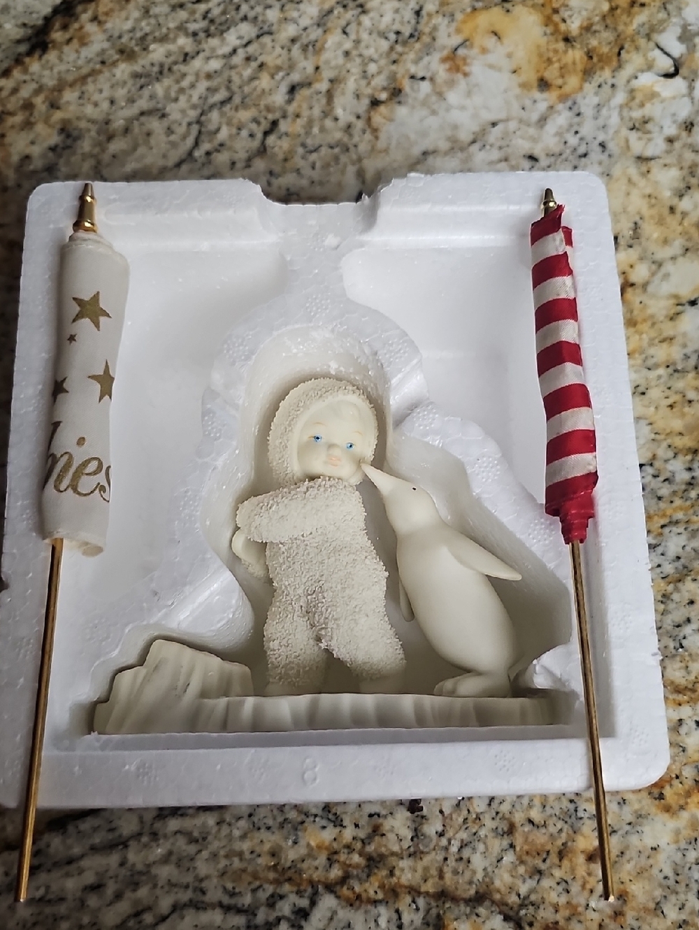 Snowbabies Figurine with Penguin